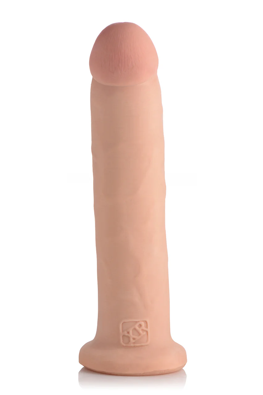 10 Inch Ultra Real Dual Layer Suction Cup dildo w/o Balls by USA Cocks - Light Skin Tone - Image 4