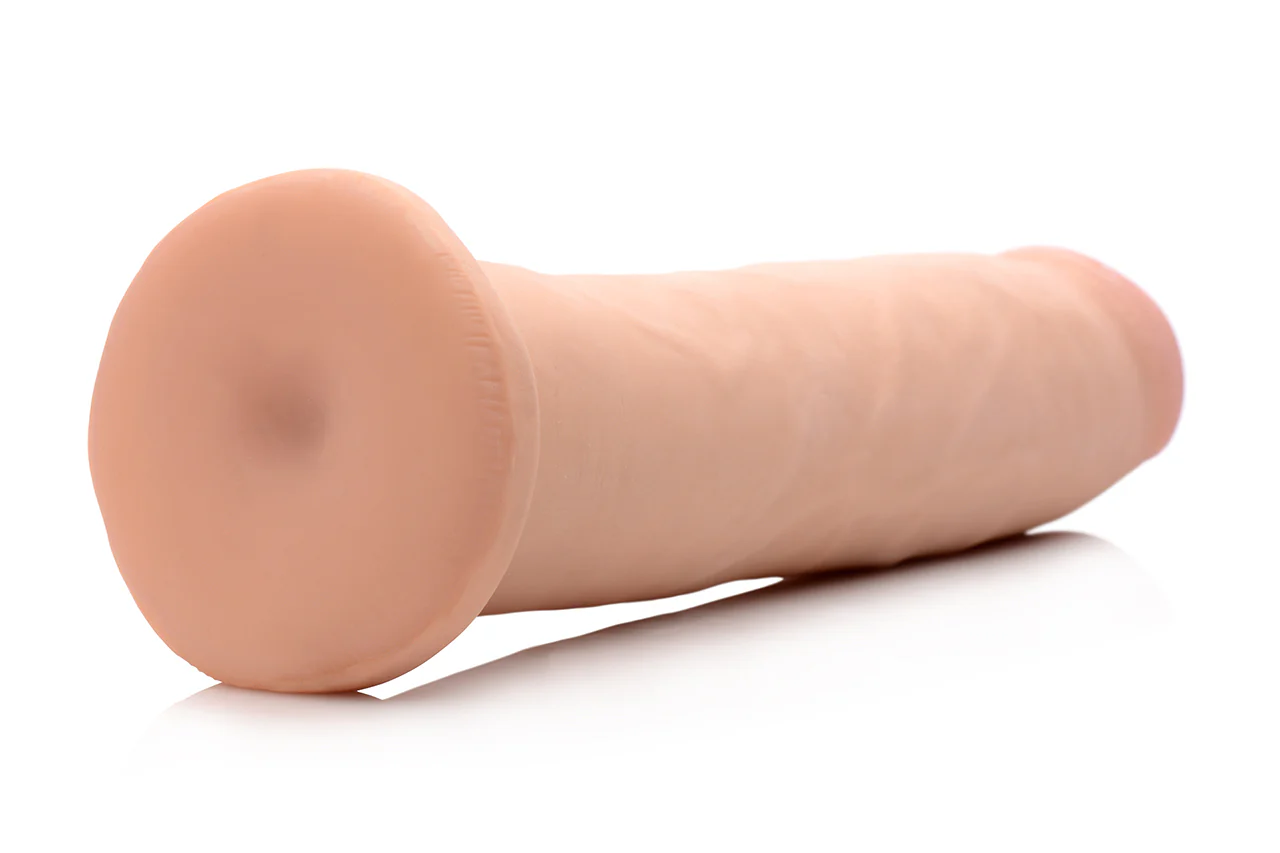 10 Inch Ultra Real Dual Layer Suction Cup dildo w/o Balls by USA Cocks - Light Skin Tone - Image 5