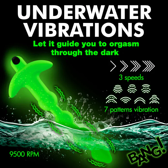 28X Glow-In-The-Dark Anal Beads W/ Remote - Image 3