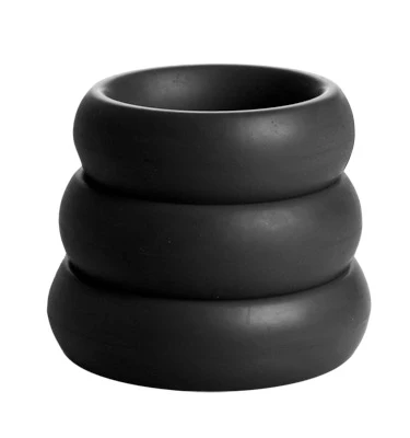 3 Piece Silicone Cock Ring Set - Image 2