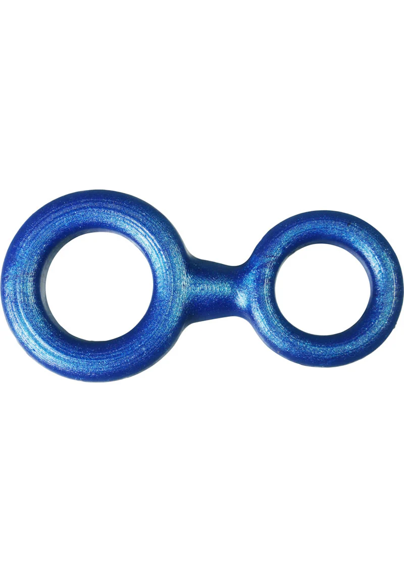 OXballs 8 Ball Silicone Cock And Ball Ring Blueballs - Image 3