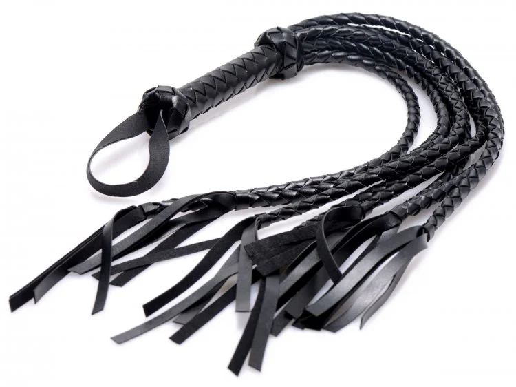 8 Tail Braided Flogger  by Strict Leather - Image 2