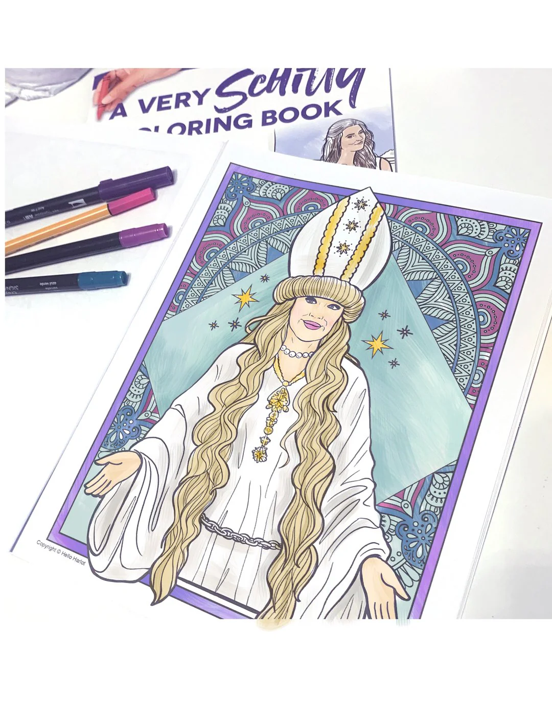 A VERY SCHITTY COLORING BOOK - Image 7