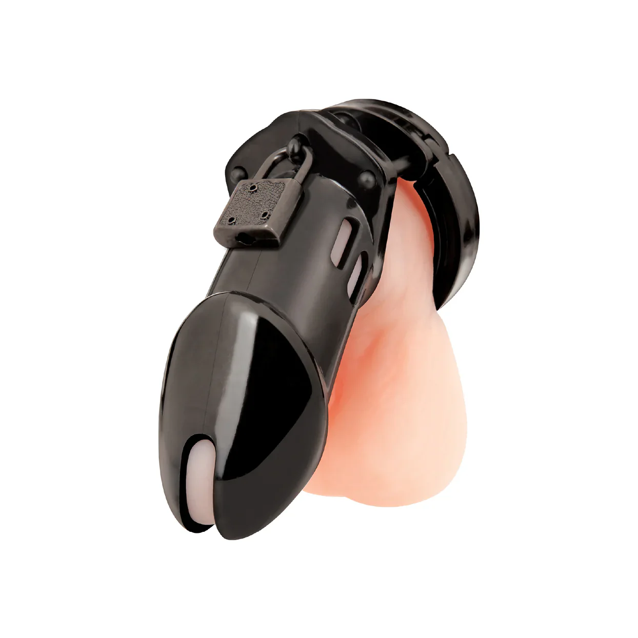 Acrylic See-thru Chastity Cock Cage by Blue Line - Image 2