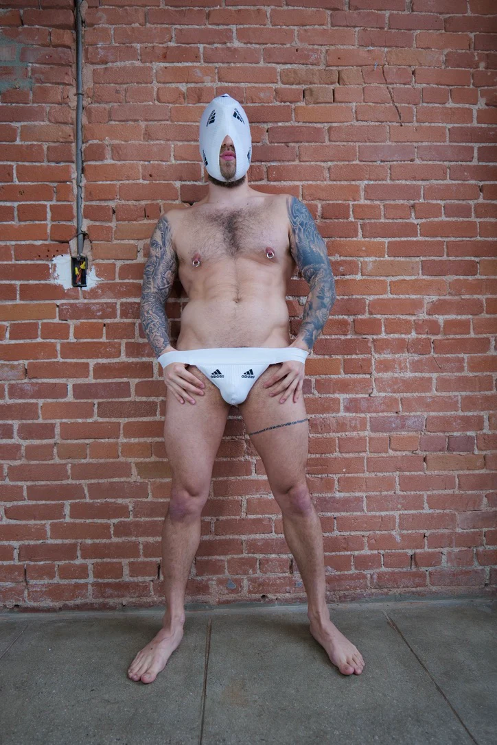 CLASSIC SPORT SOCKSUCKER WHITE MASK BY SNEAKERMASK - Image 3