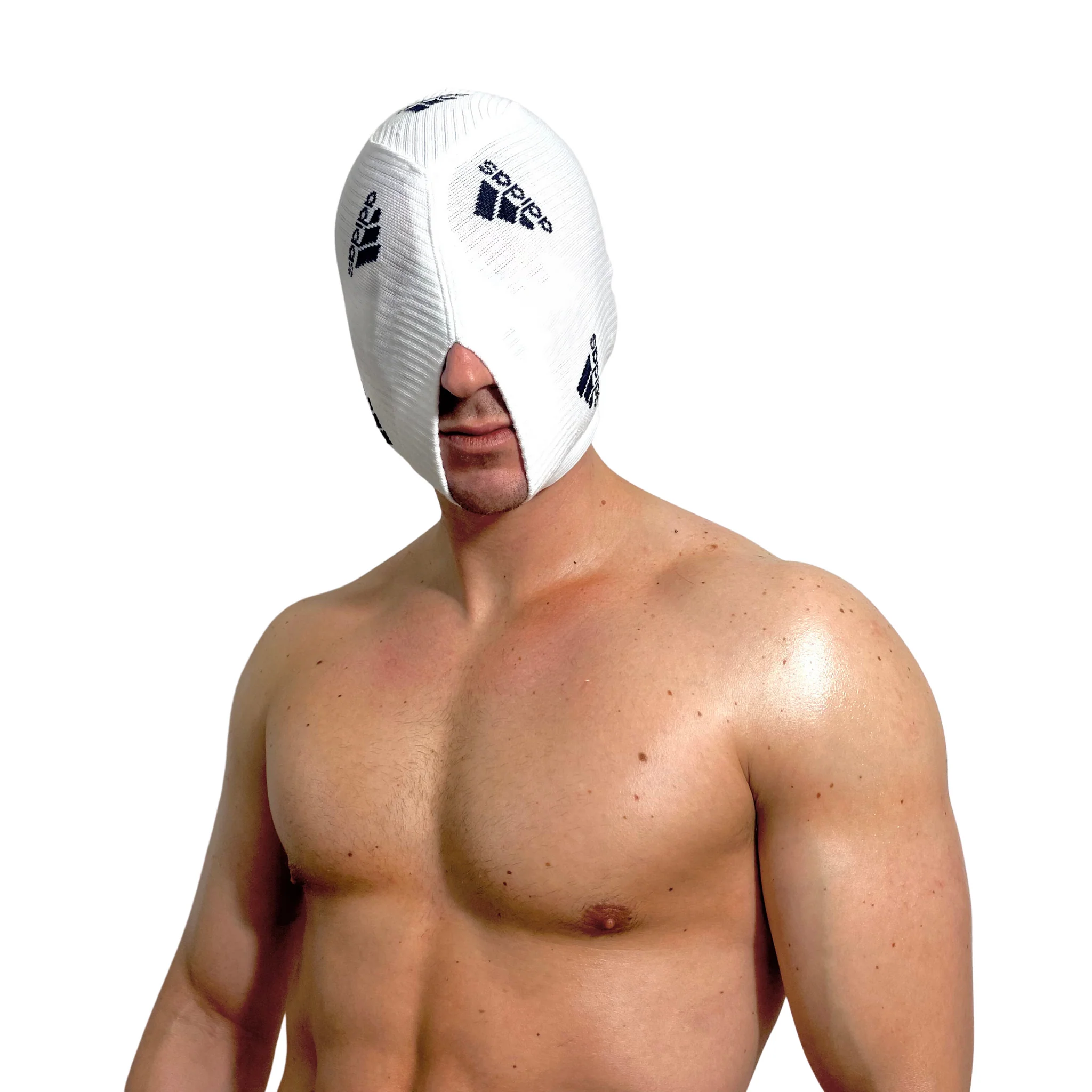 CLASSIC SPORT SOCKSUCKER WHITE MASK BY SNEAKERMASK - Image 4