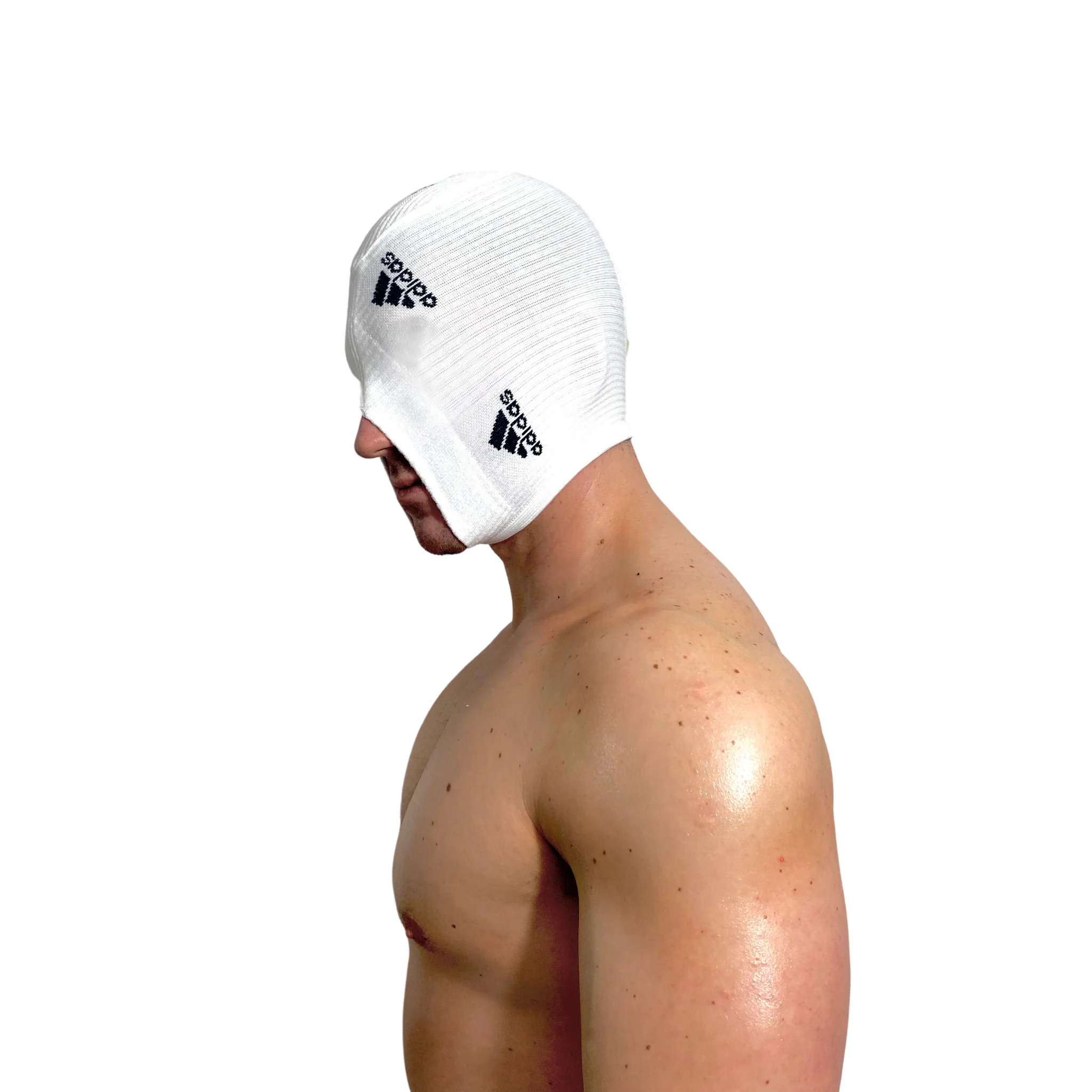 CLASSIC SPORT SOCKSUCKER WHITE MASK BY SNEAKERMASK - Image 6