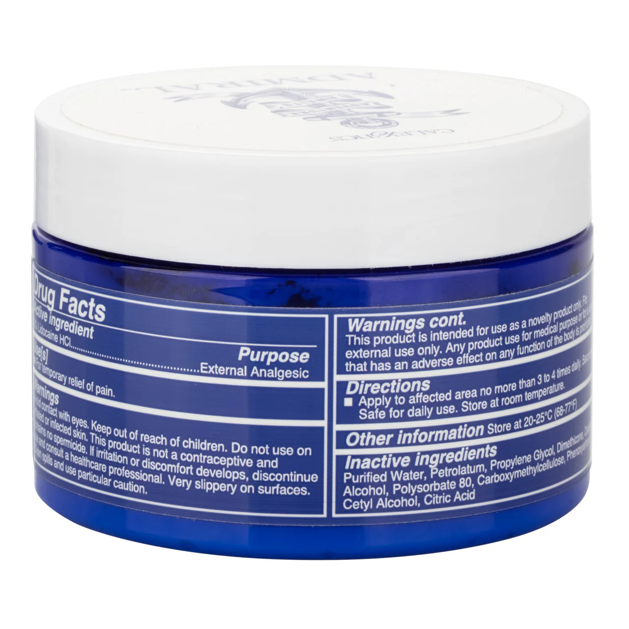 Admiral Heavy Hand Fisting Gel 8oz - Image 3