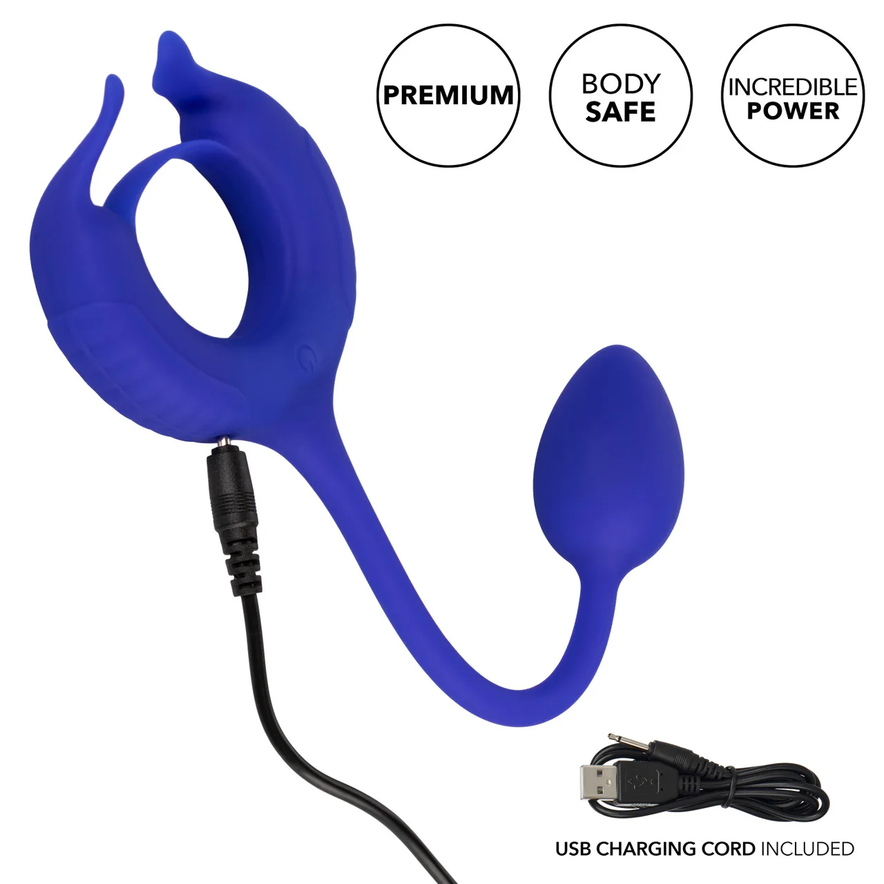 Admiral Plug and Play Weighted Silicone Cock Ring - Image 7
