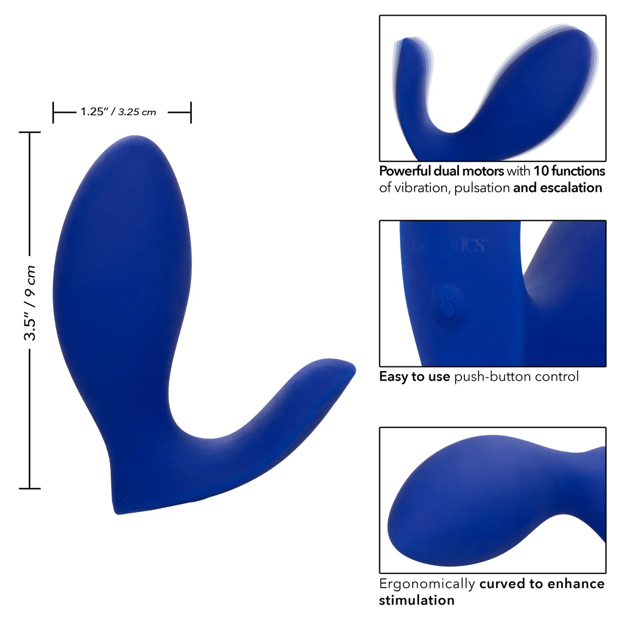 Admiral Prostate Rimming Rechargeable Silicone Probe - Image 5
