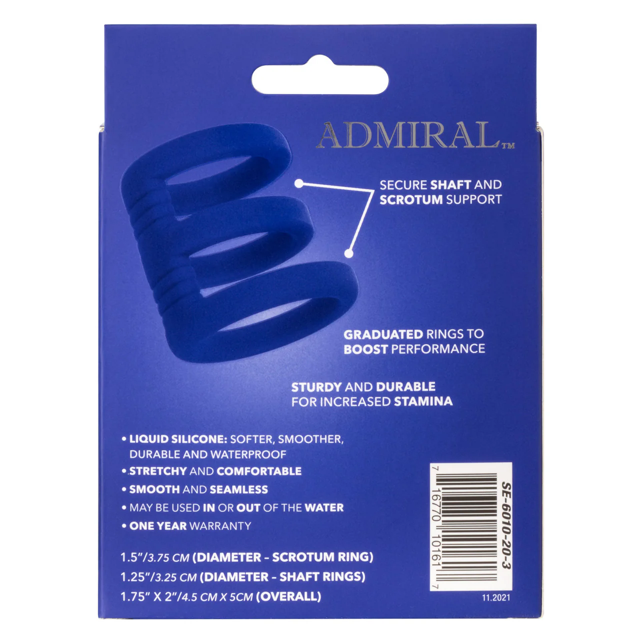 Admiral Triple Silicone Cock Cage - Image 4