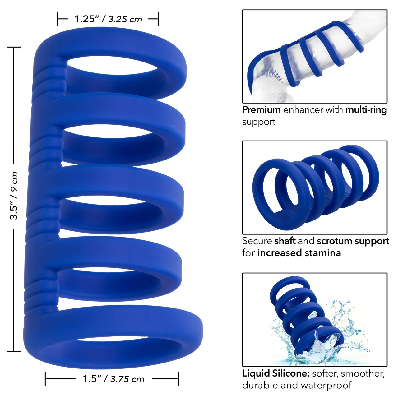 Admiral Xtreme Silicone Cock Cage - Image 5
