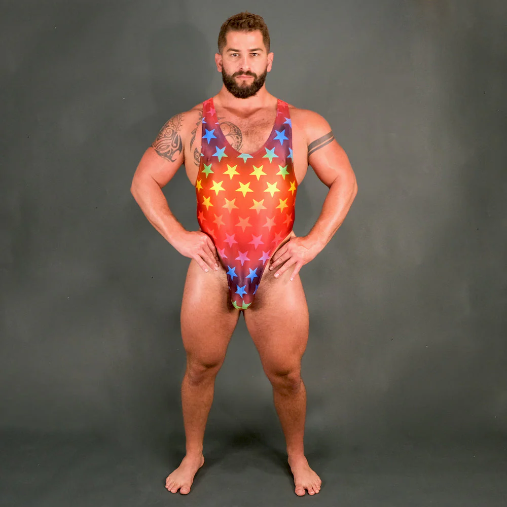 Alfons Dovana Multicolor Stars Bodysuit - Image 8