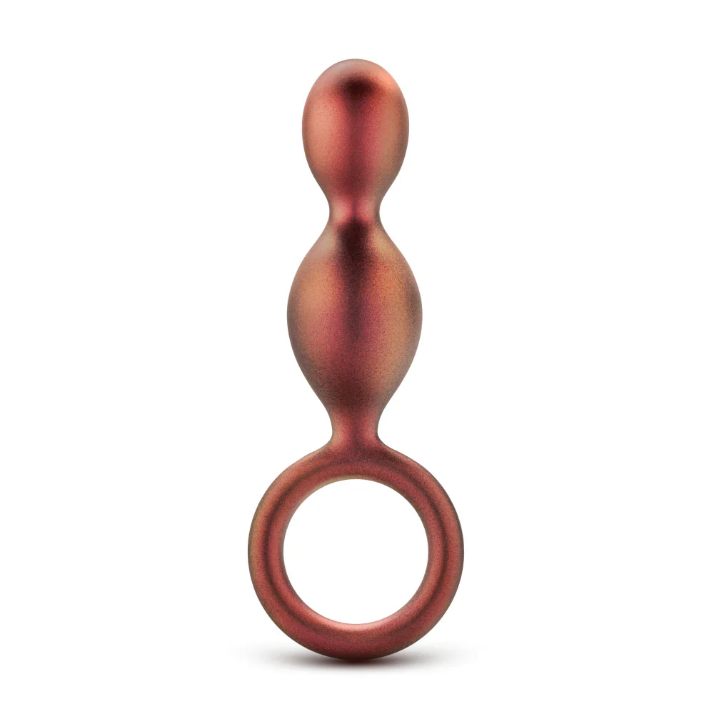 Anal Adventures Matrix Duo Loop Copper 5.25-Inch Anal Plug - Image 7