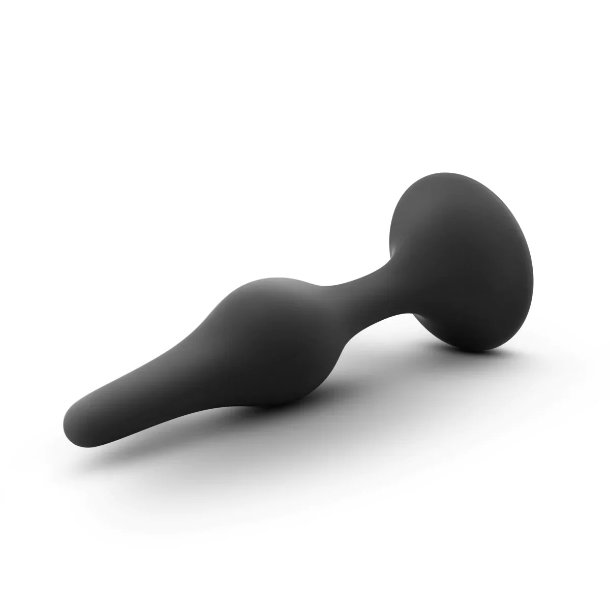 Anal Adventures Platinum Beginner Black 5.25-Inch Anal Plug - Image 4