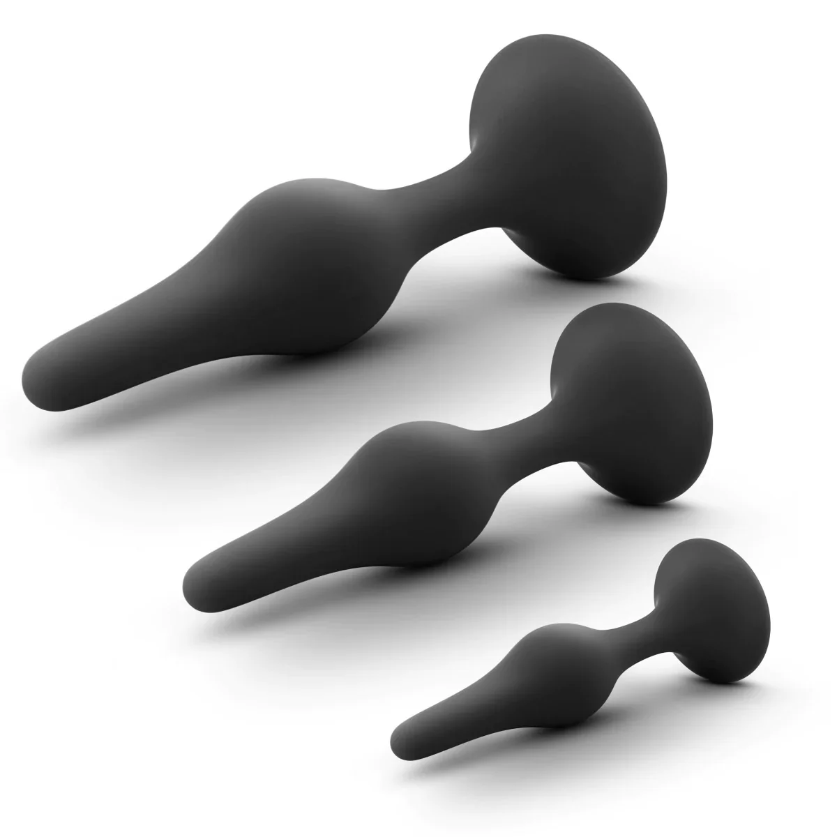 Anal Adventures Platinum Beginner Kit Black Anal Plug - Image 7