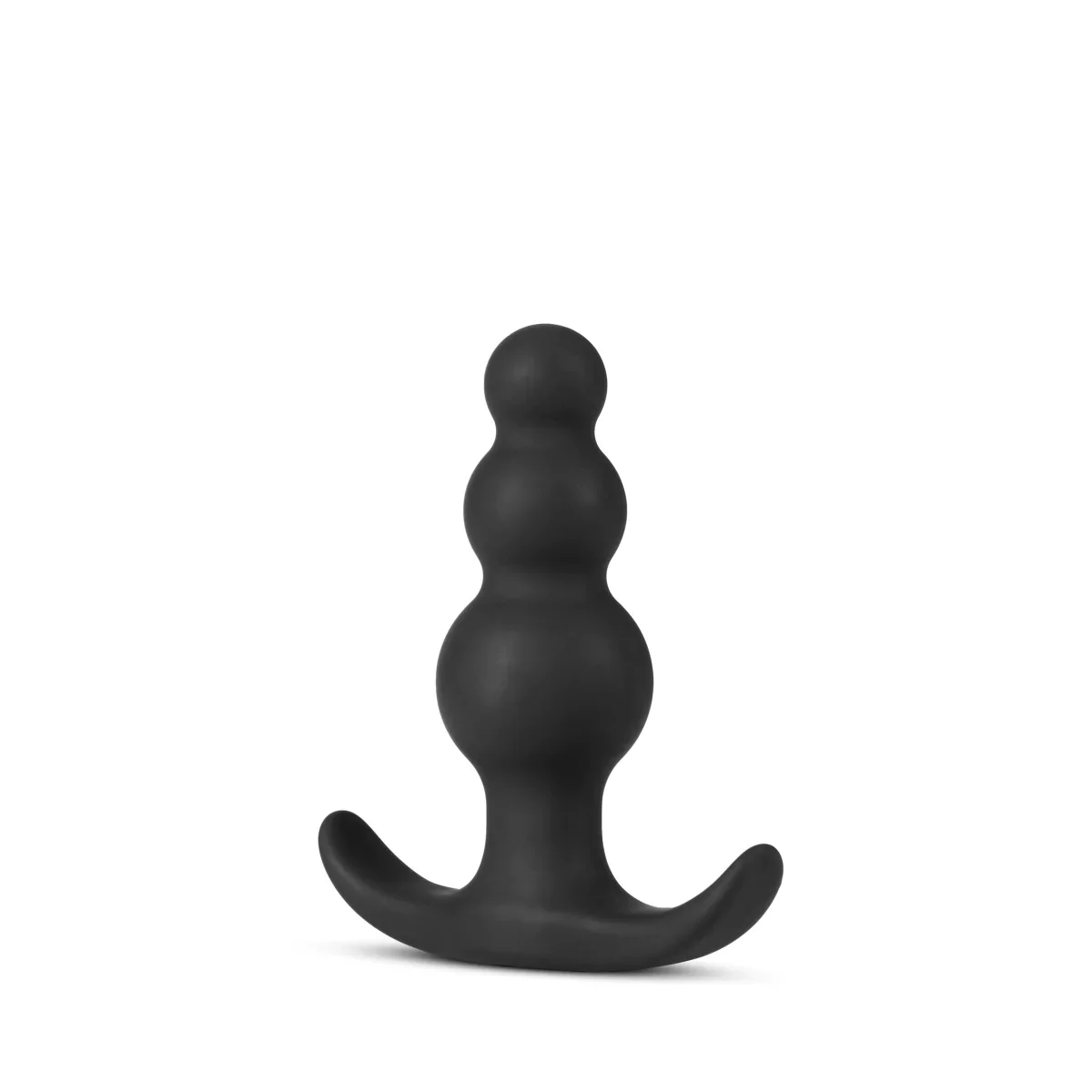 Anal Adventures Platinum Black 3-Inch Anal Beads - Image 5