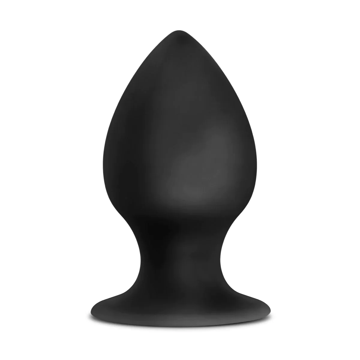 Anal Adventures Platinum Stout Black 3-Inch Anal Plug With Suction Cup Base - Image 6