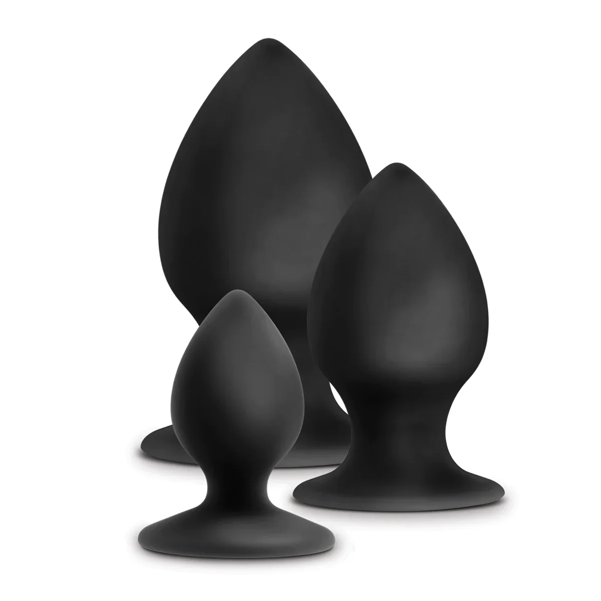Anal Adventures Platinum Stout Kit Black Anal Plug - Image 5