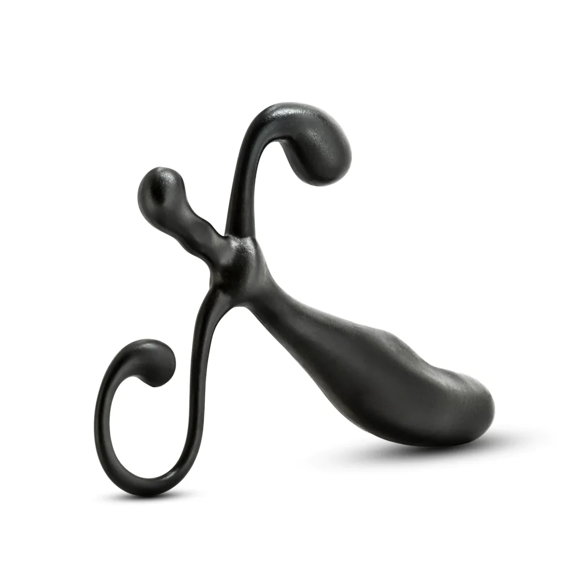 Anal Adventures Prostate Stimulator Black 5-Inch Anal Plug - Image 4