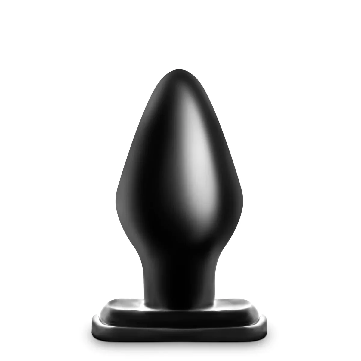 Anal Adventures XXL Black 6-Inch Anal Plug - Image 4