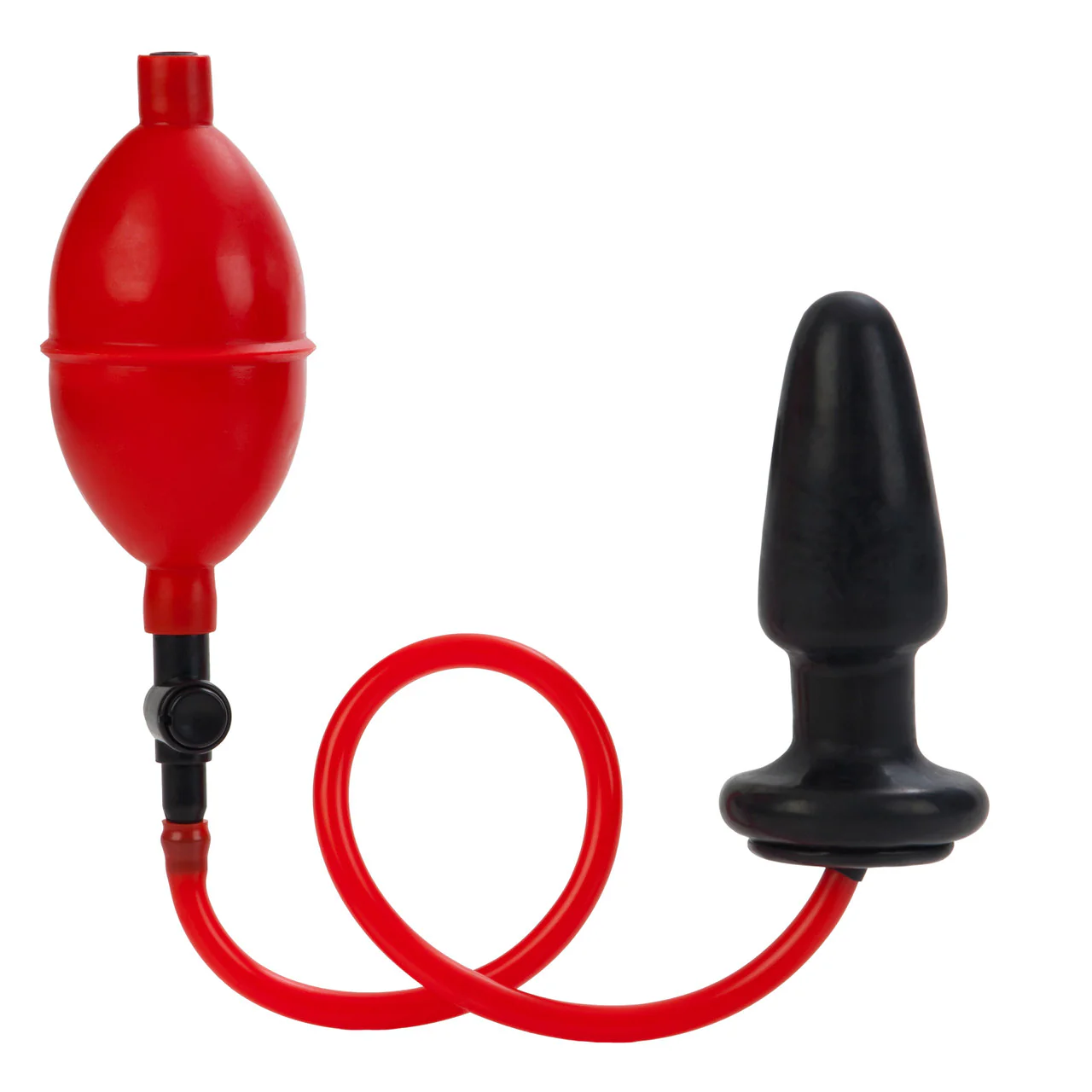 Anal Toys Expandable Butt Plug Black and Red - Image 5