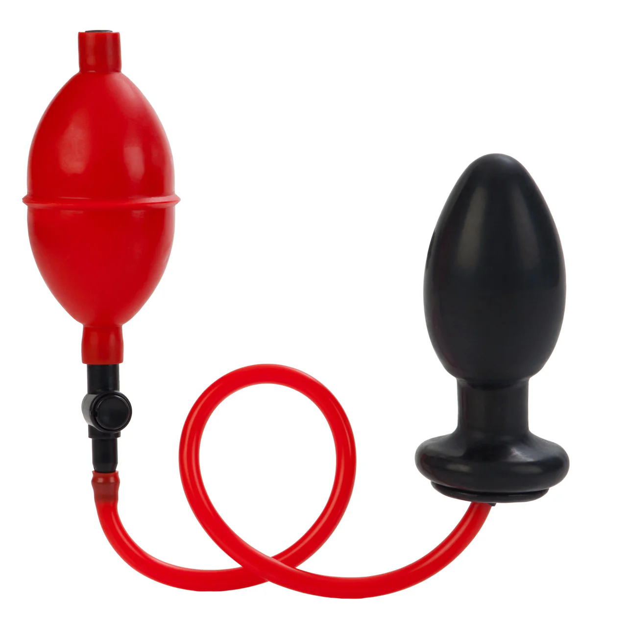Anal Toys Expandable Butt Plug Black and Red - Image 7