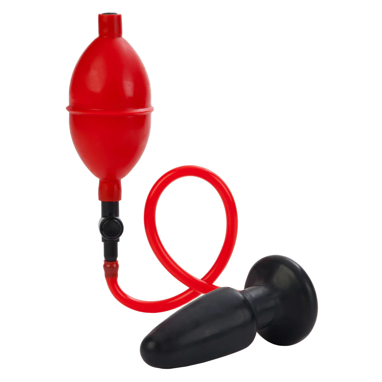 Anal Toys Expandable Butt Plug Black and Red - Image 9