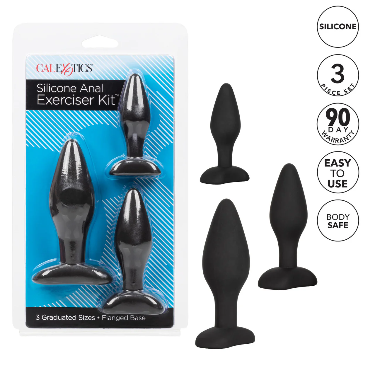 Anal Toys Silicone Anal Exerciser Anal Plug Set - Image 6