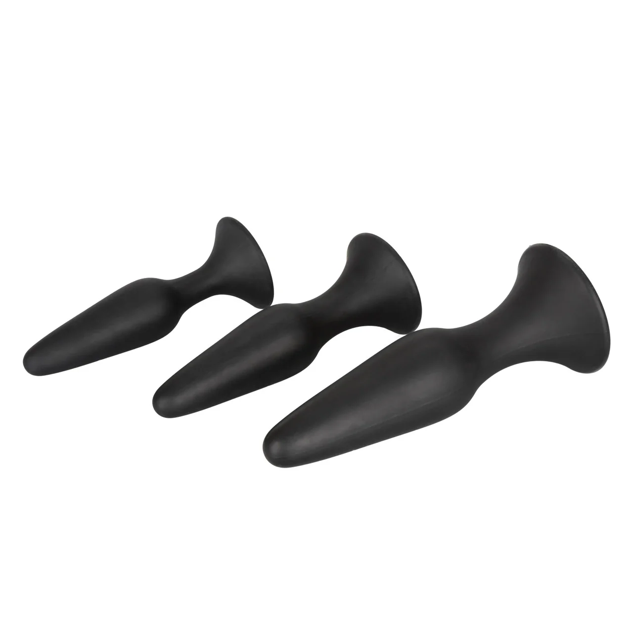 Anal Toys Silicone Anal Trainer Kit Black 3 Sizes - Image 8