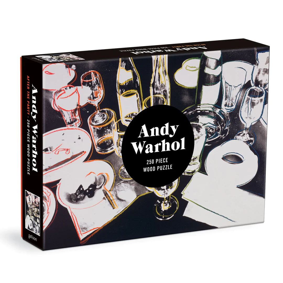 Andy Warhol After the Party 250 Piece Wood Puzzle - Image 2