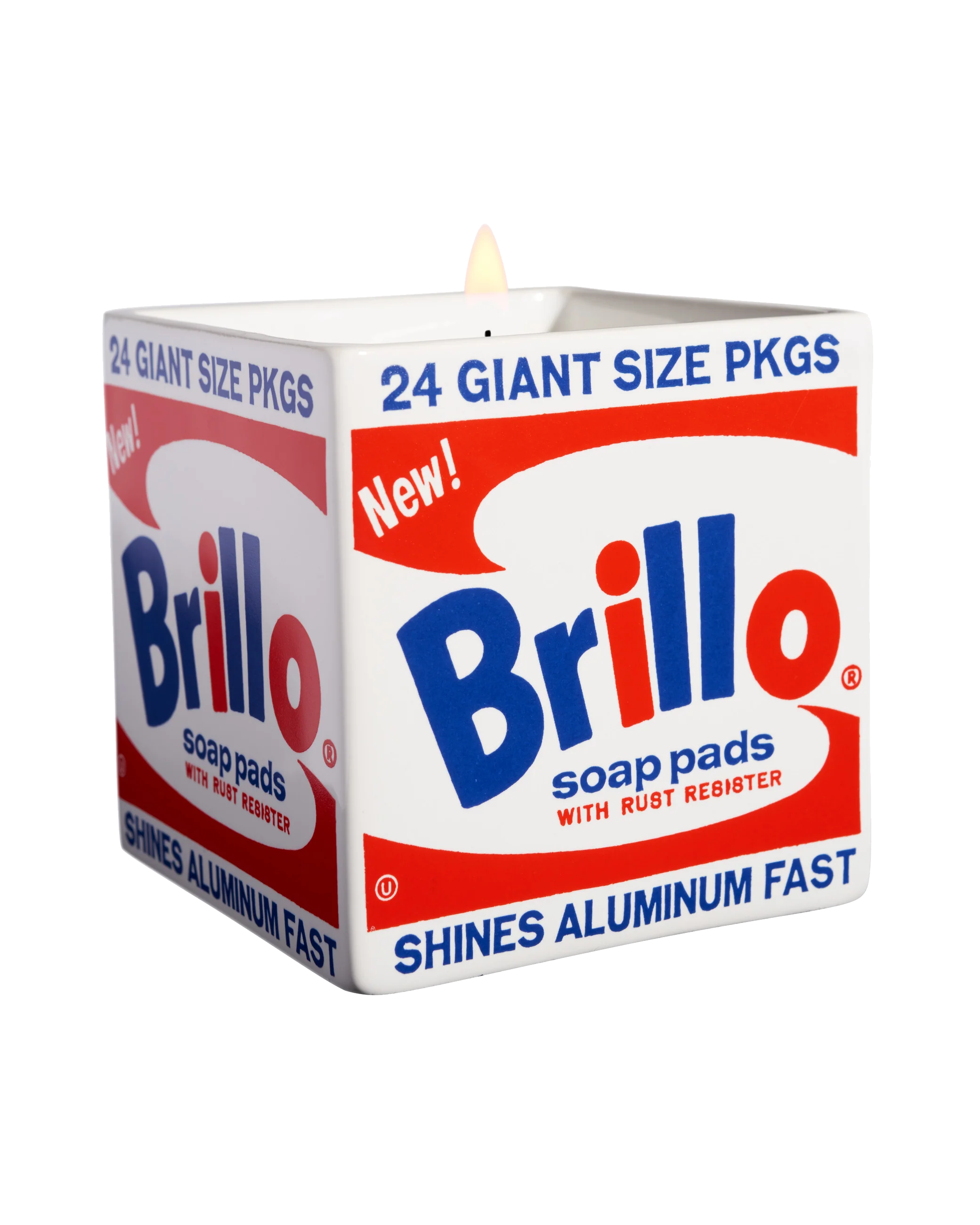 ANDY WARHOL BRILLO BOX SQUARE PERFUMED CANDLE - Image 3