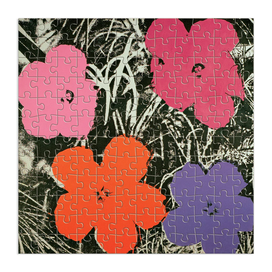 Andy Warhol Flower 144 Piece Wood Puzzle - Image 4