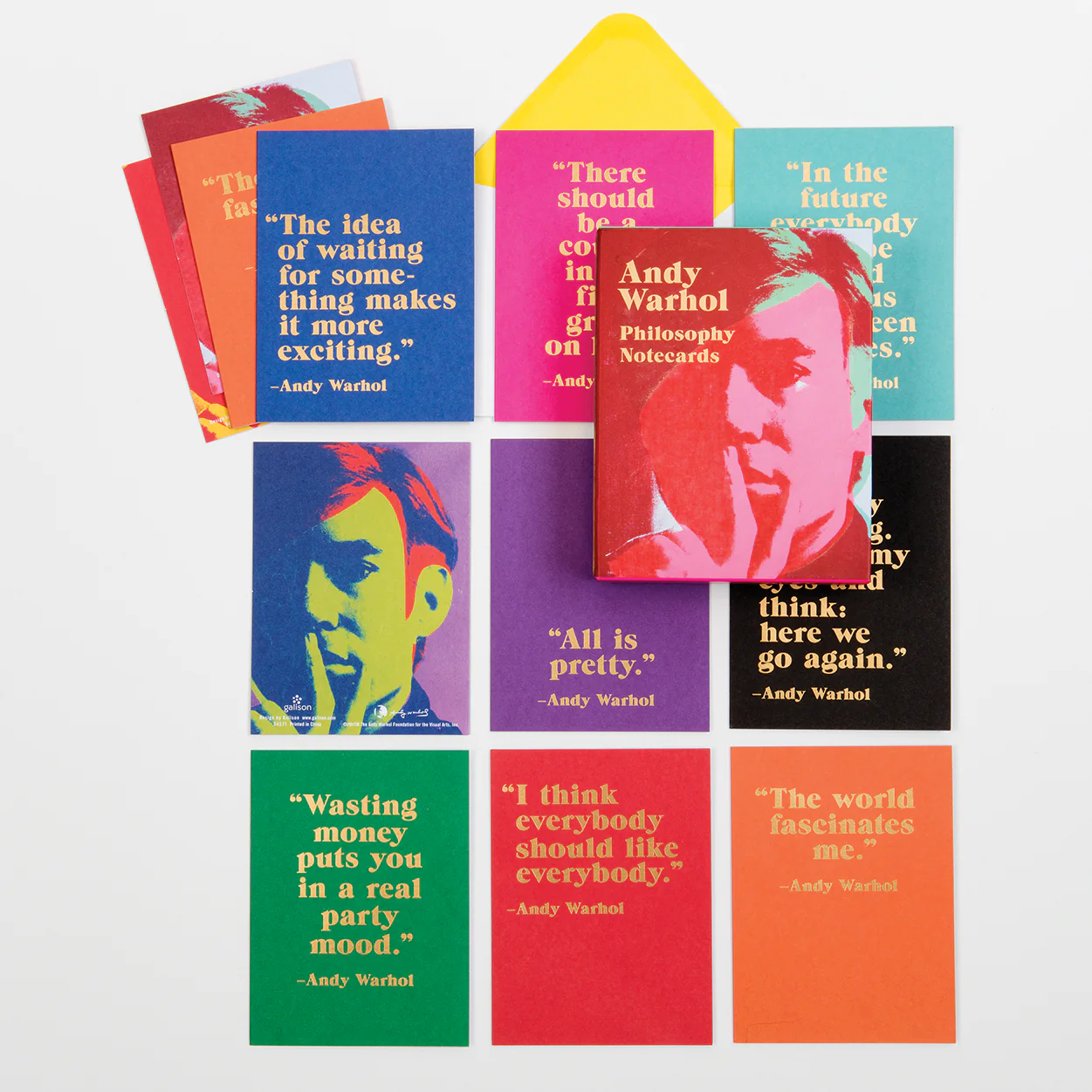 Andy Warhol Philosophy Greeting Assortment Notecards - Image 3