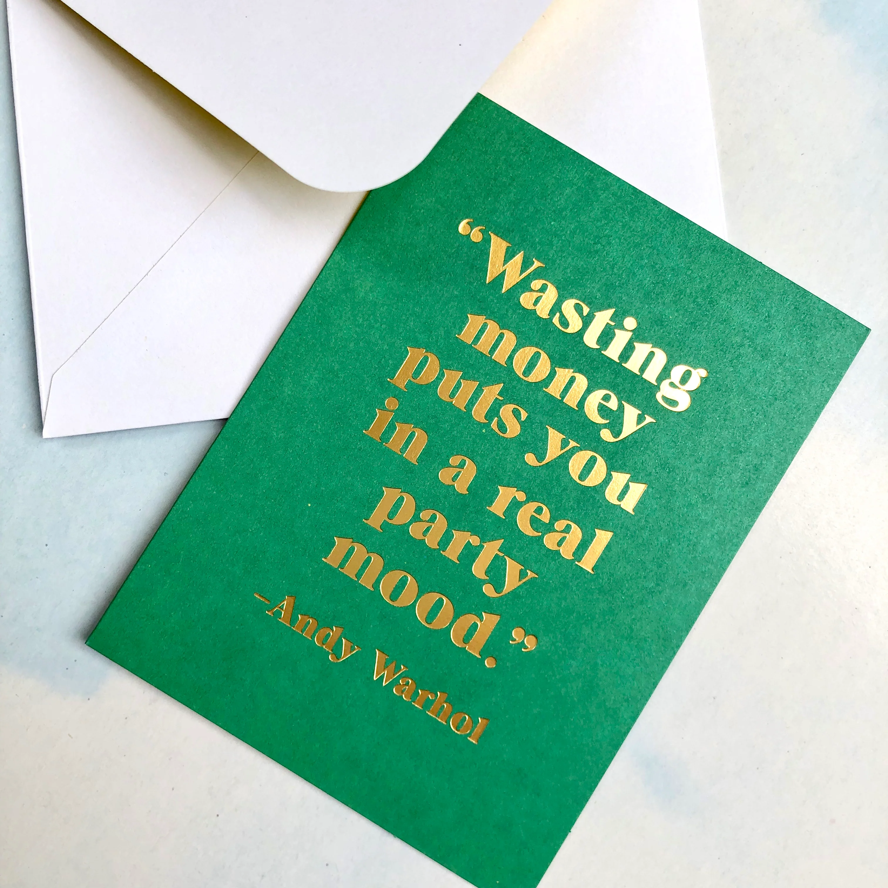 Andy Warhol Philosophy Greeting Assortment Notecards - Image 35