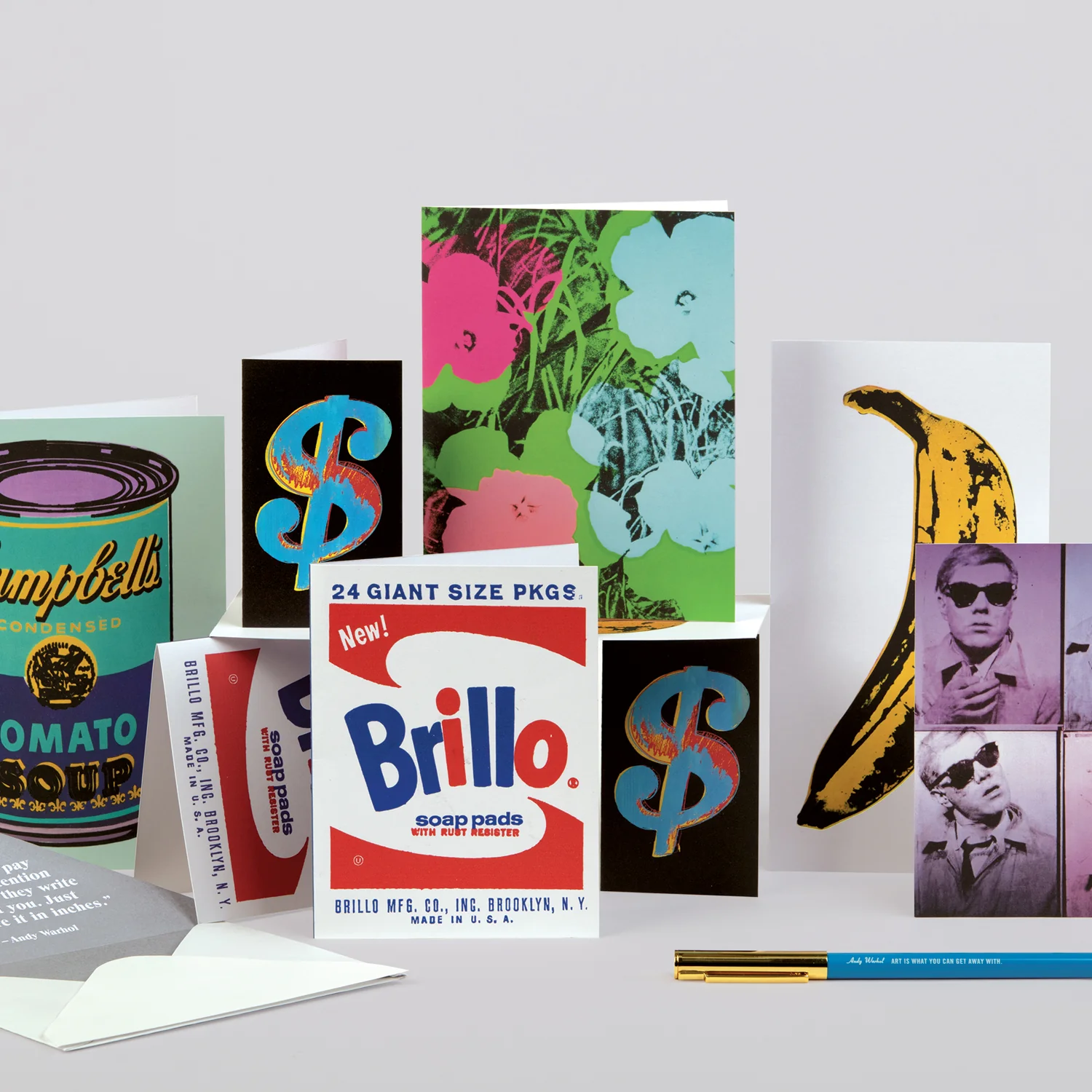 ANDY WARHOL POP ART NOTECARD SET - Image 2