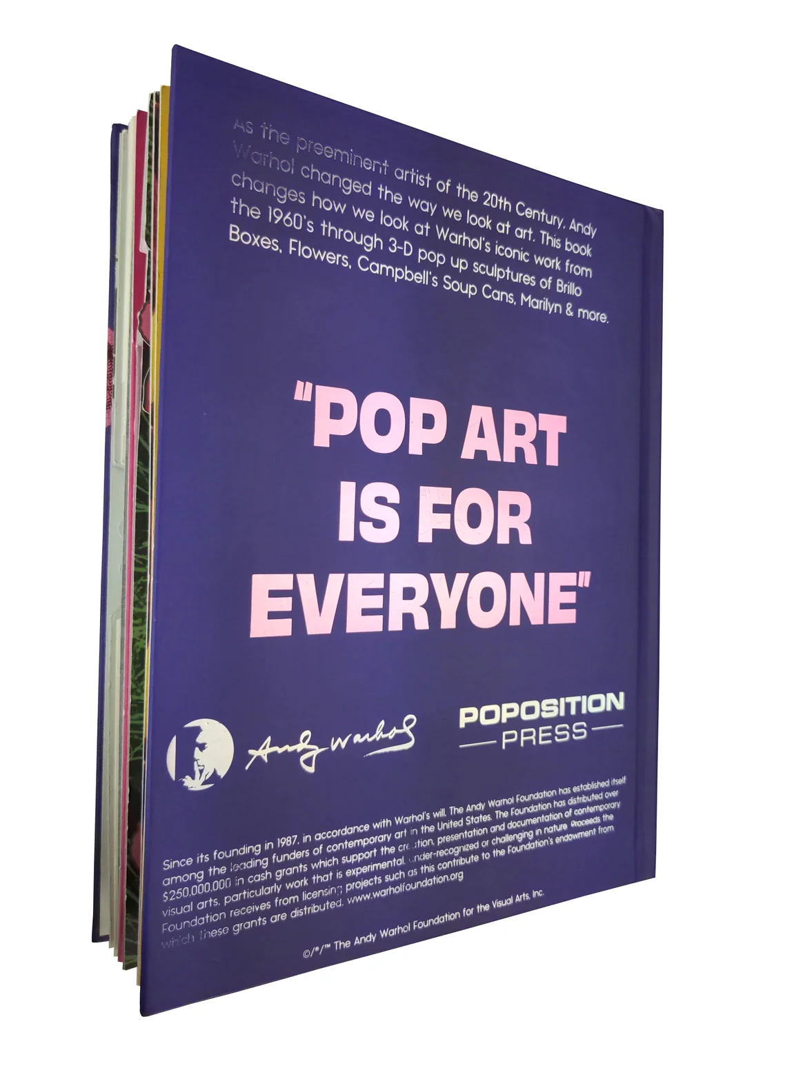 Andy Warhol Pop Up Pop Art Special Edition Book - Image 3