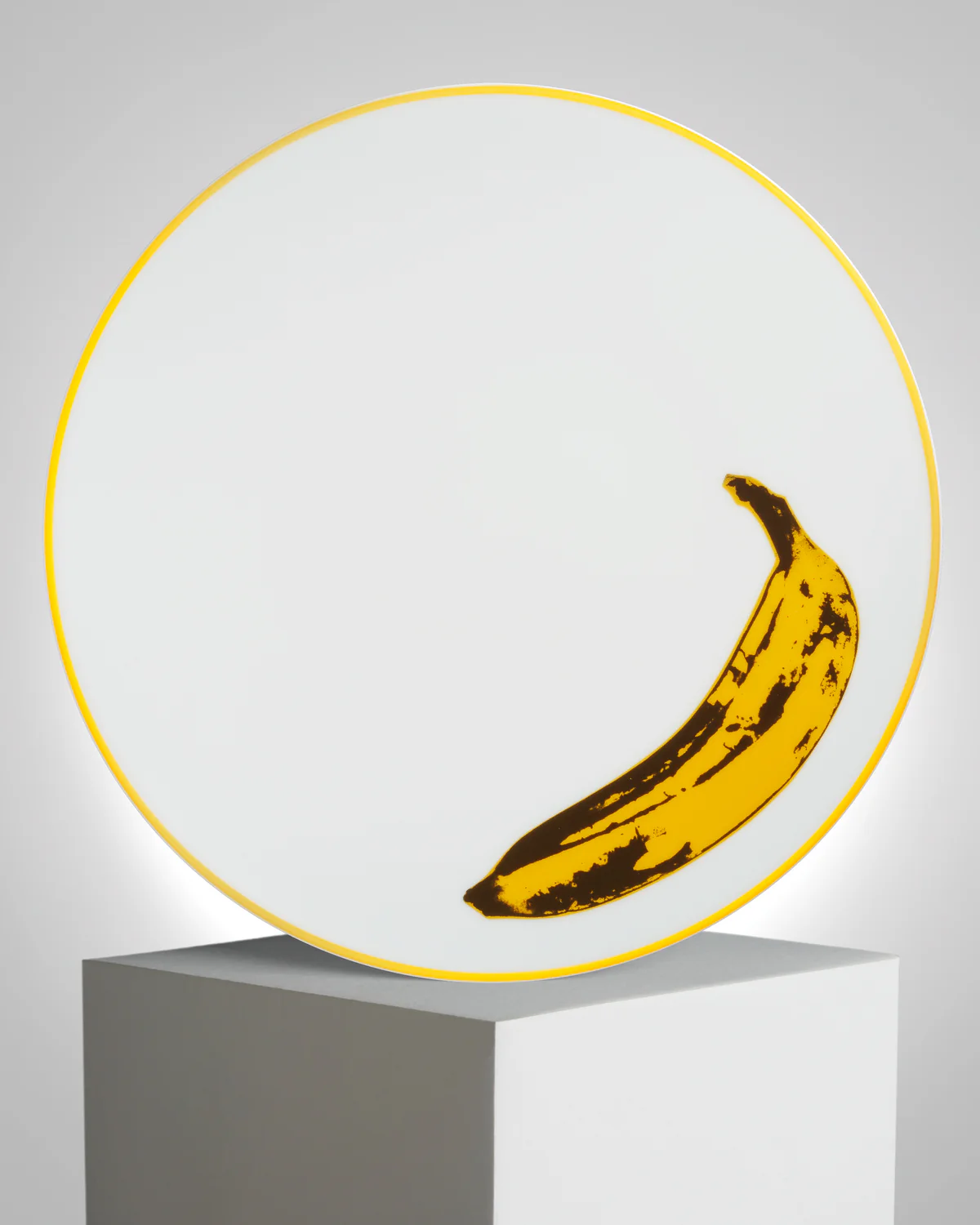 ANDY WARHOL PORCELAIN PLATE - Banana - Image 3