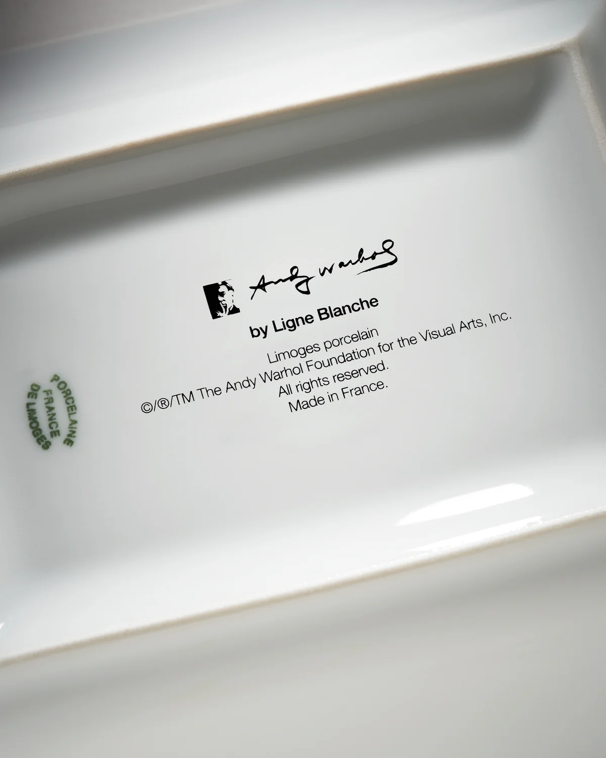 ANDY WARHOL PORCELAIN TRAY STATUE OF LIBERTY - Image 3
