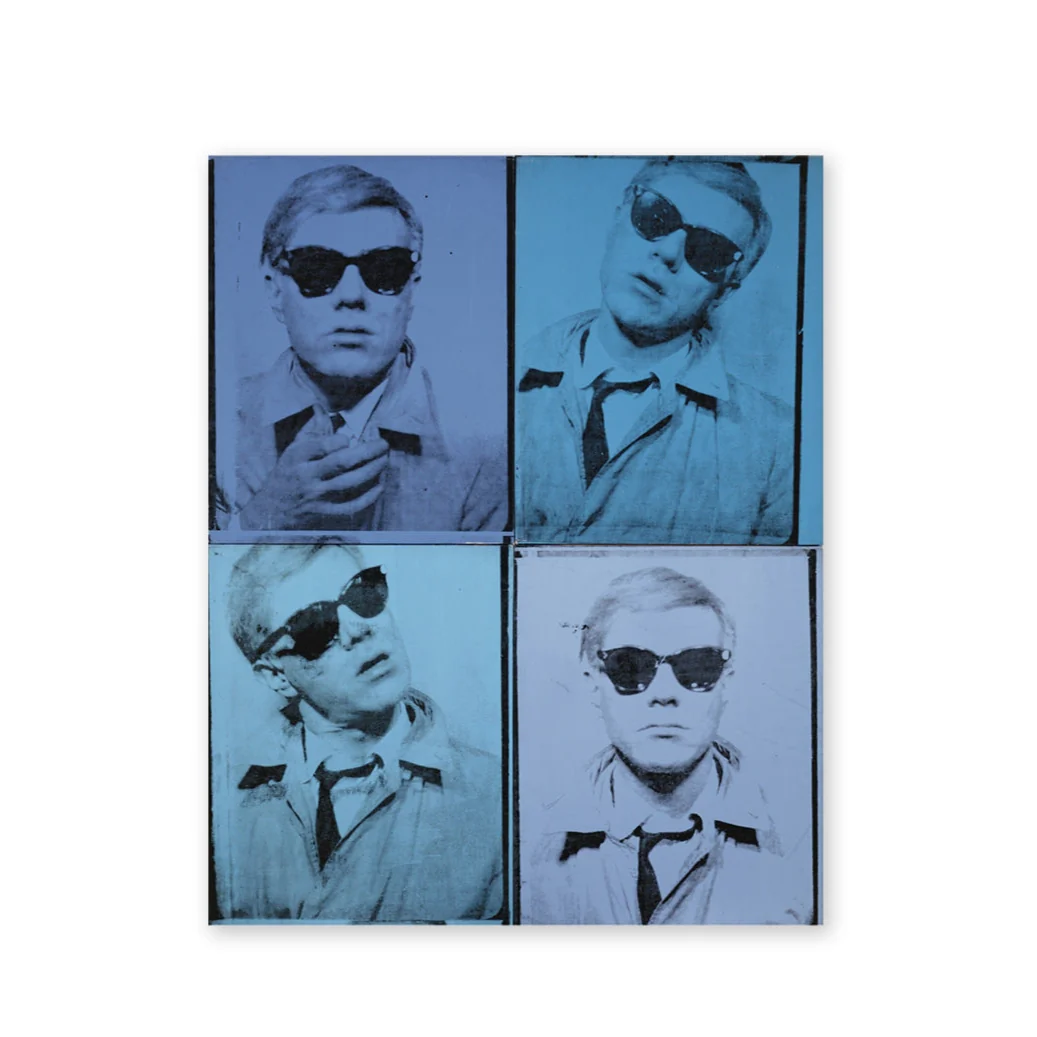 Andy Warhol Self-Portrait Acrylic Magnet - Image 2