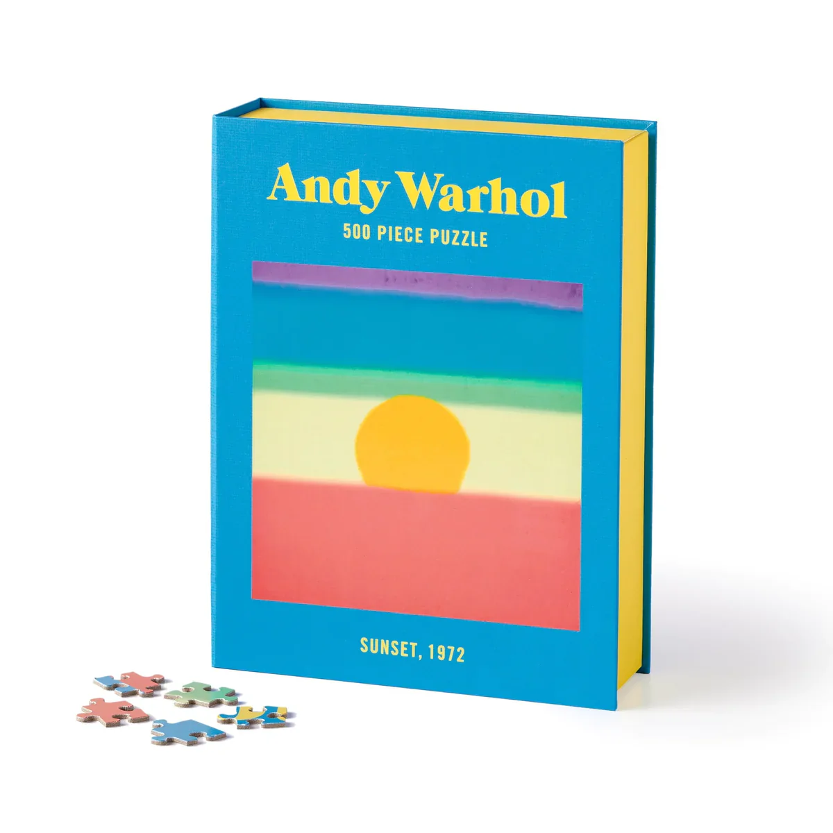 Andy Warhol Sunset 500 Piece Book Puzzle - Image 3