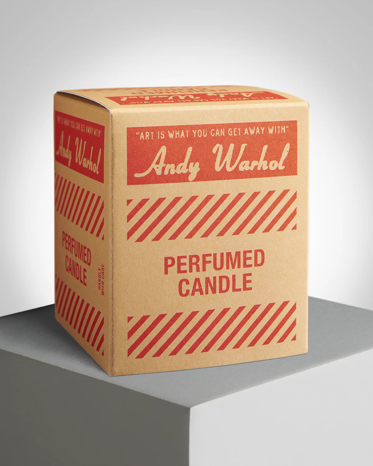 Andy Warhol Violet / Blue / Orange / Yellow Flower Candle - Image 4