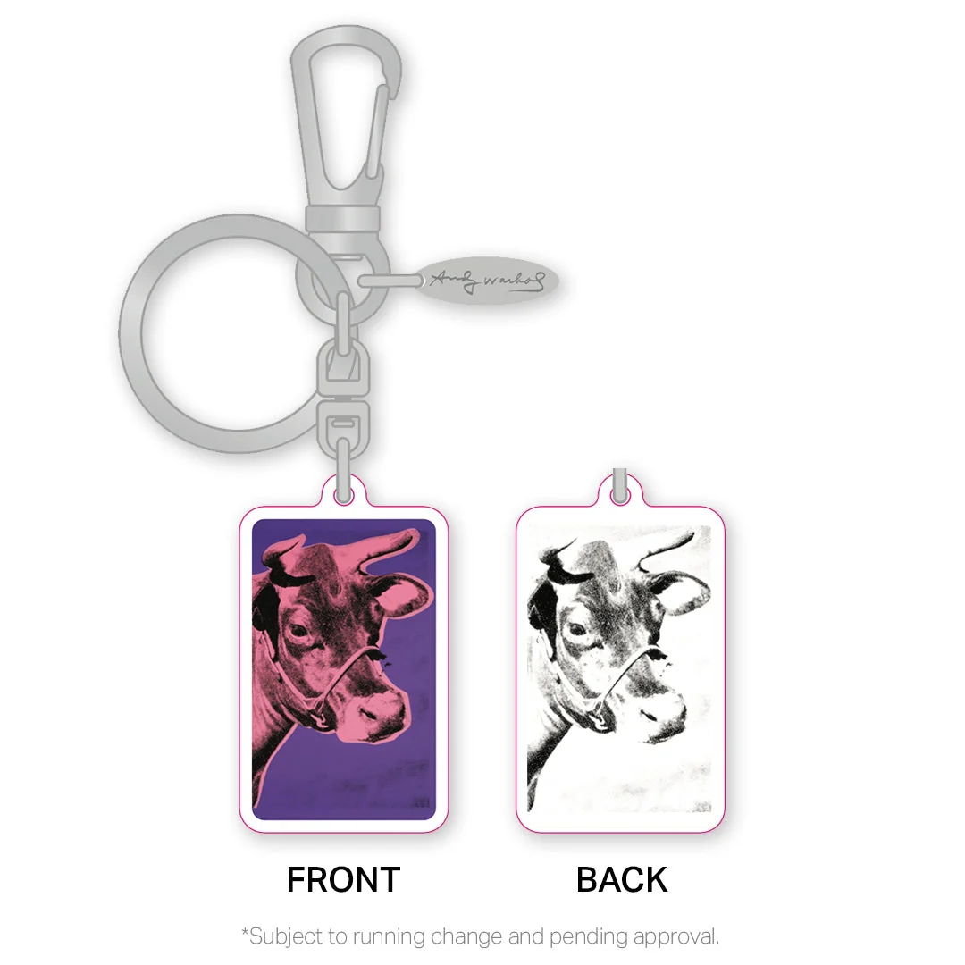 Andy Warhol Enamel Cows Keyclip - Image 4