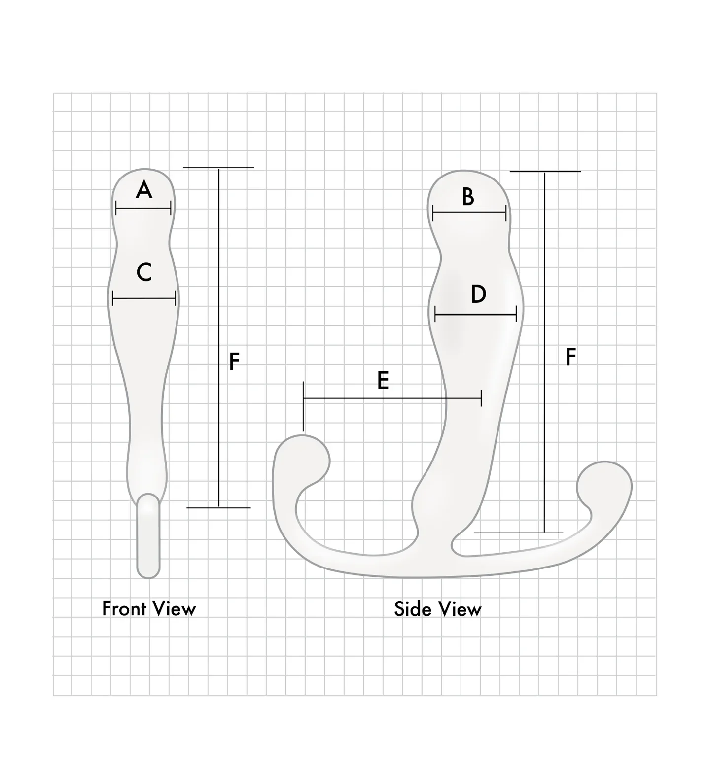 Aneros Eupho Male G Spot Stimulator Trident Series - Image 3