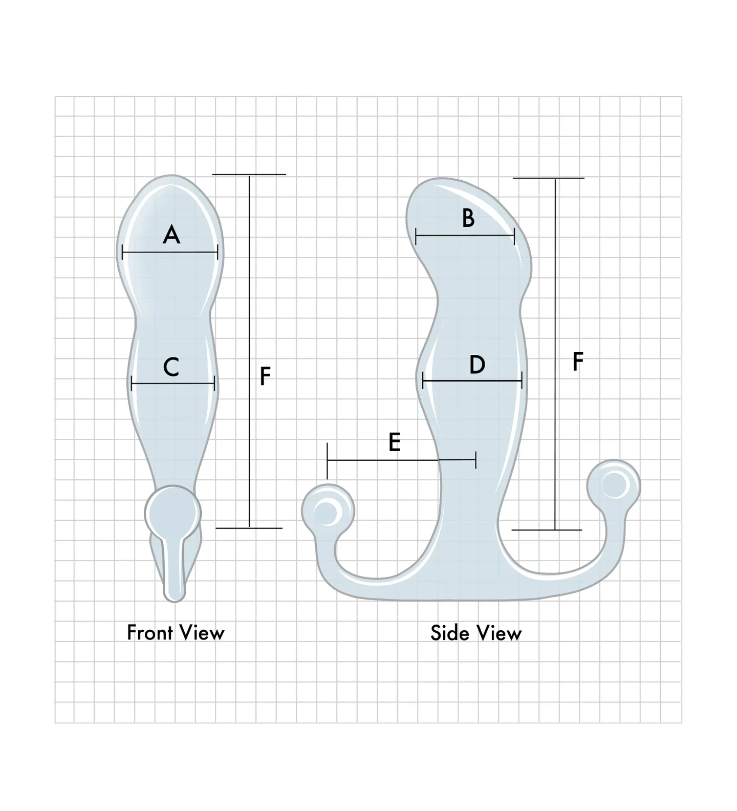 Aneros PROGASM Classic Male G-Spot Stimulator Clear - Image 3