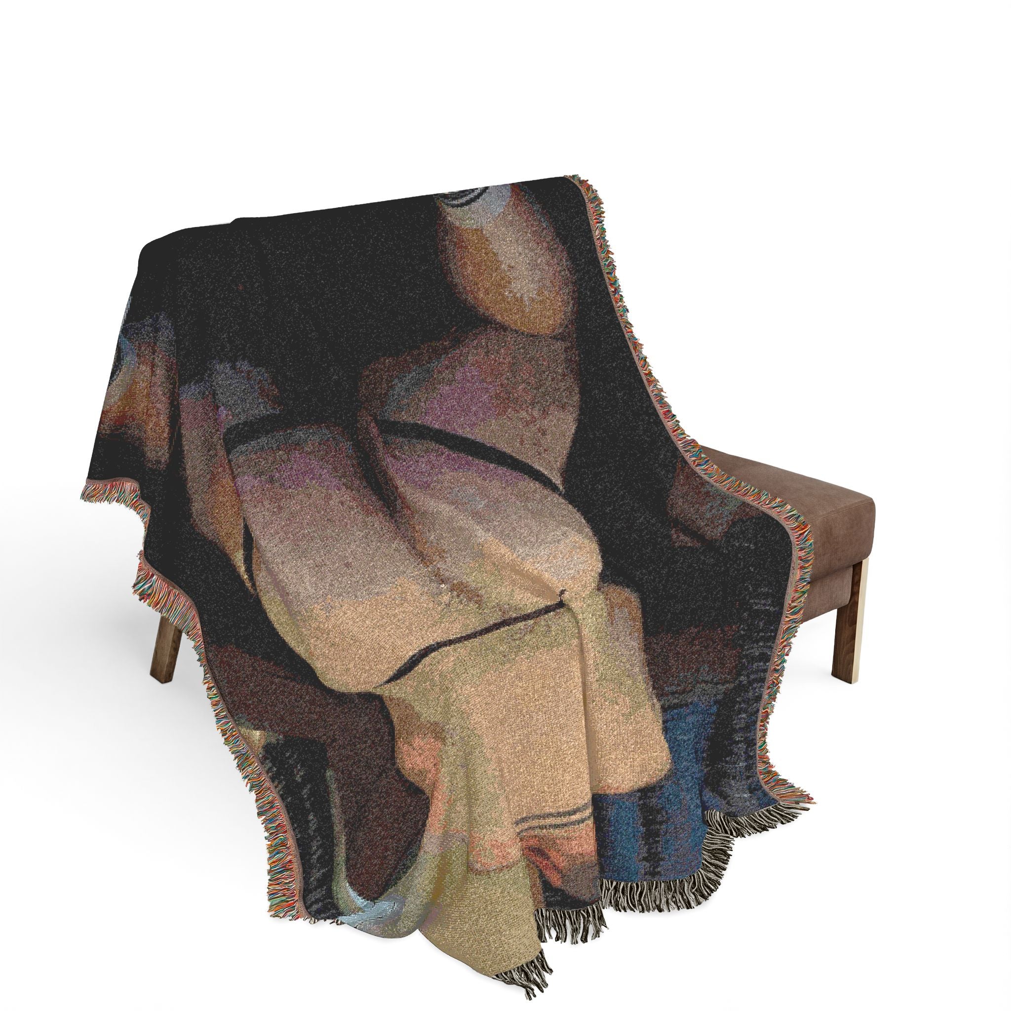 ANONYMOUS #11 Woven Blanket bY CULTUREEDIT - Image 10