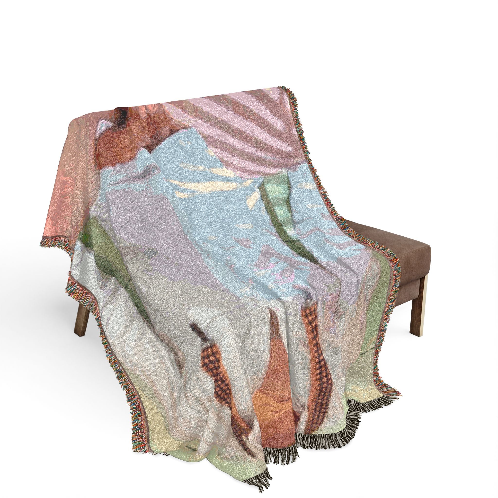 ANONYMOUS #16 Woven Blanket bY CULTUREEDIT - Image 10