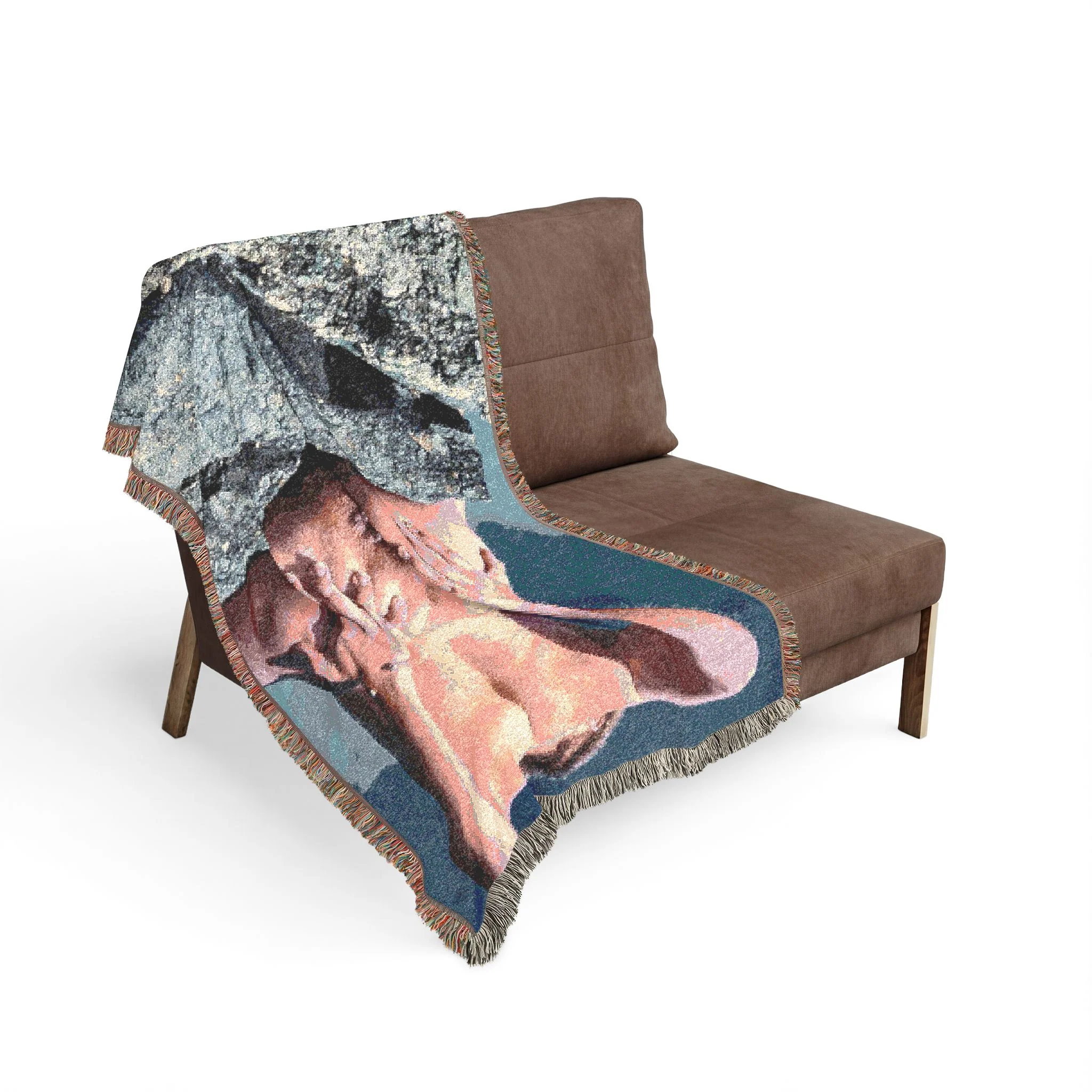ANONYMOUS #17 Woven Blanket bY CULTUREEDIT - Image 4