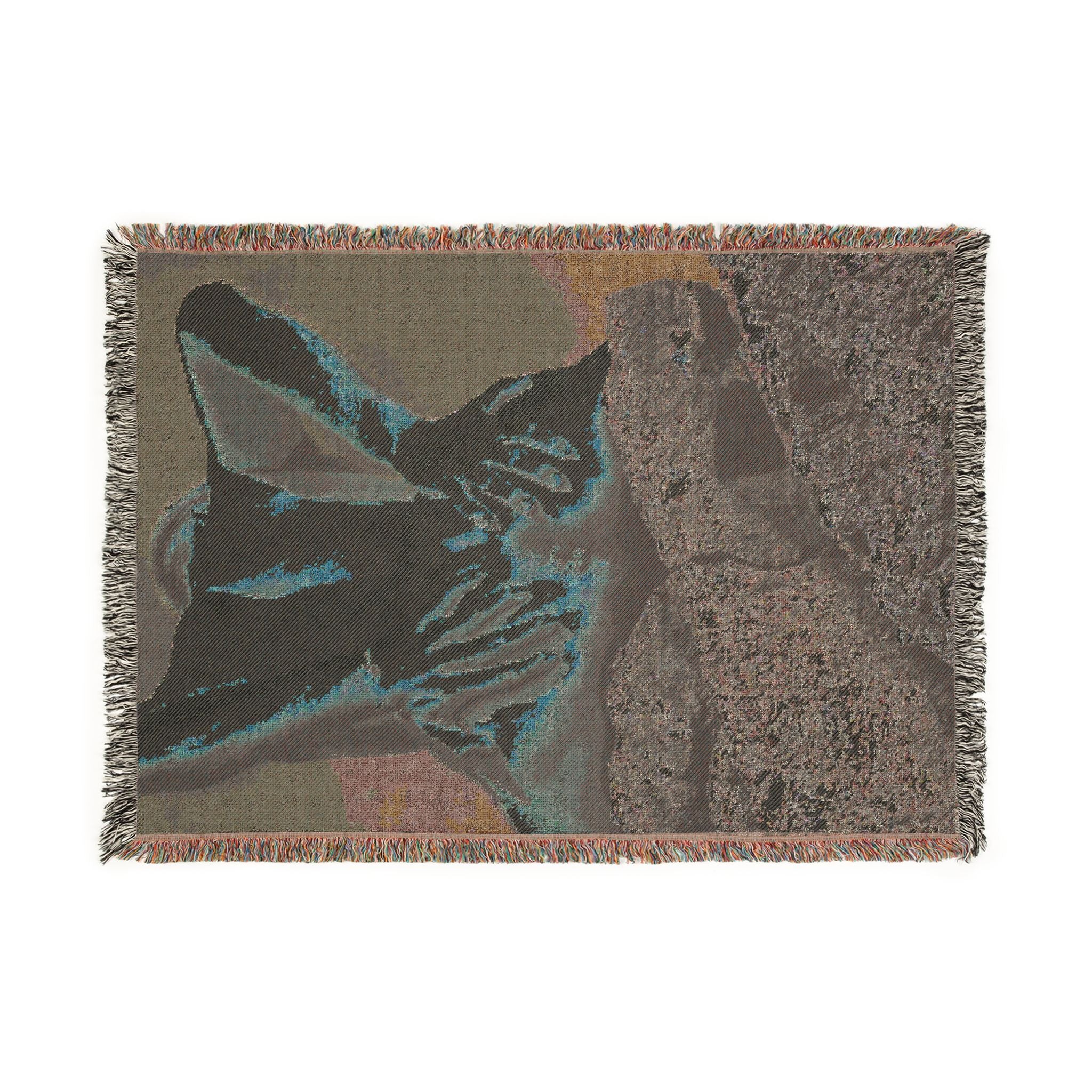 ANONYMOUS #17 Woven Blanket bY CULTUREEDIT - Image 5