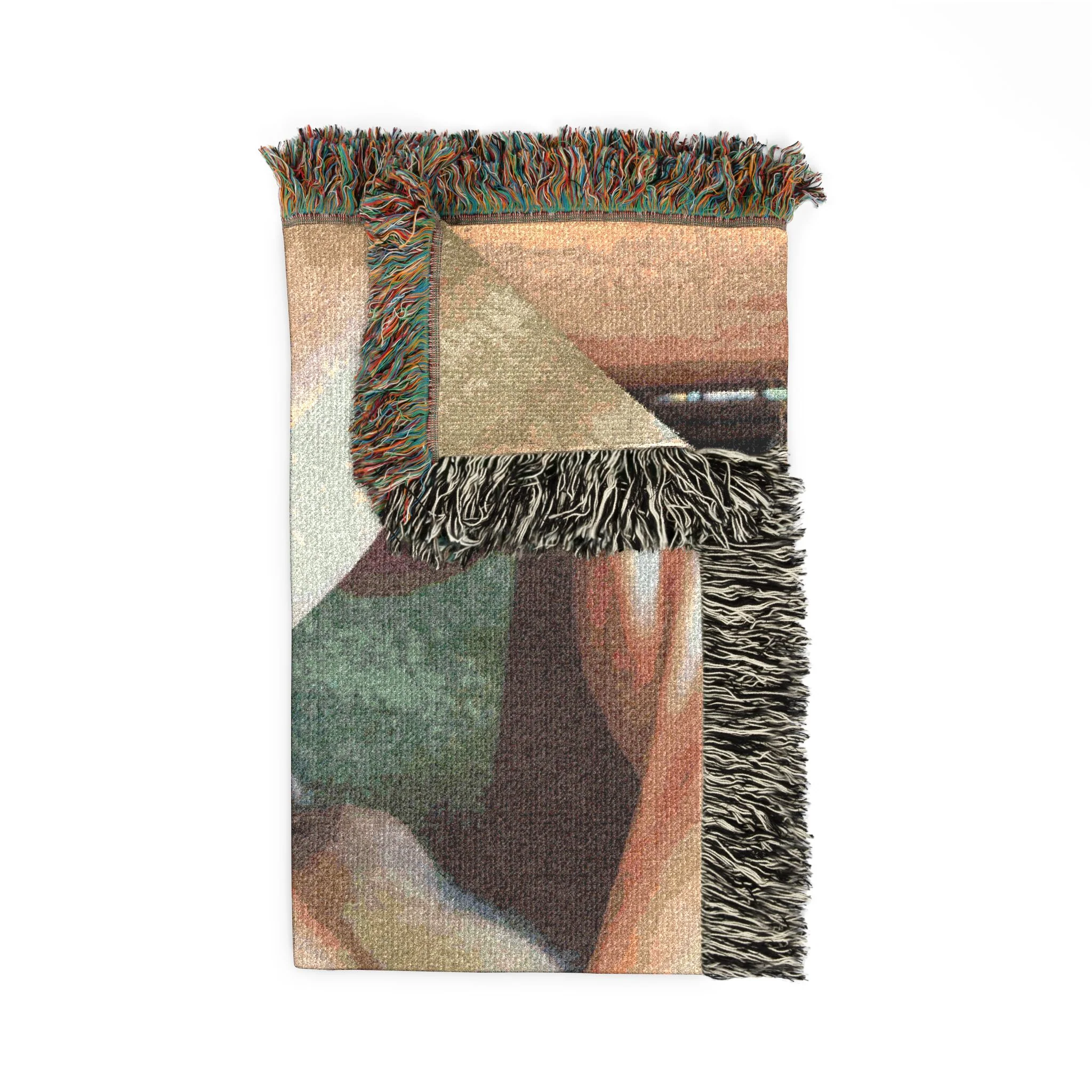 ANONYMOUS #2 Woven Blanket bY CULTUREEDIT - Image 6
